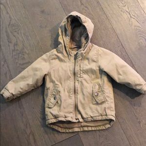 Khaki old navy jacket for toddler boy